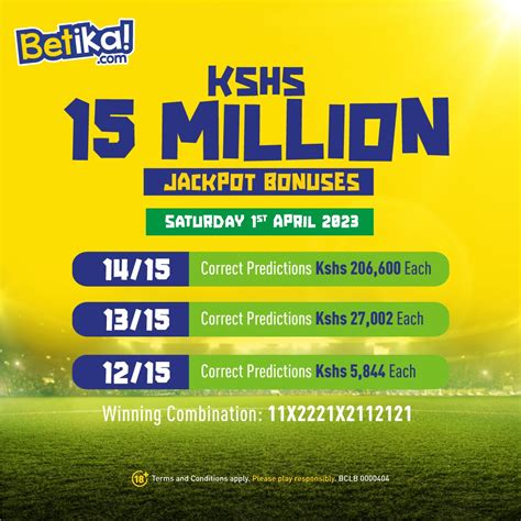 betika midweek jackpot bonus 0/15|Betika Jackpot Results, Winners & Bonus » Betwise.